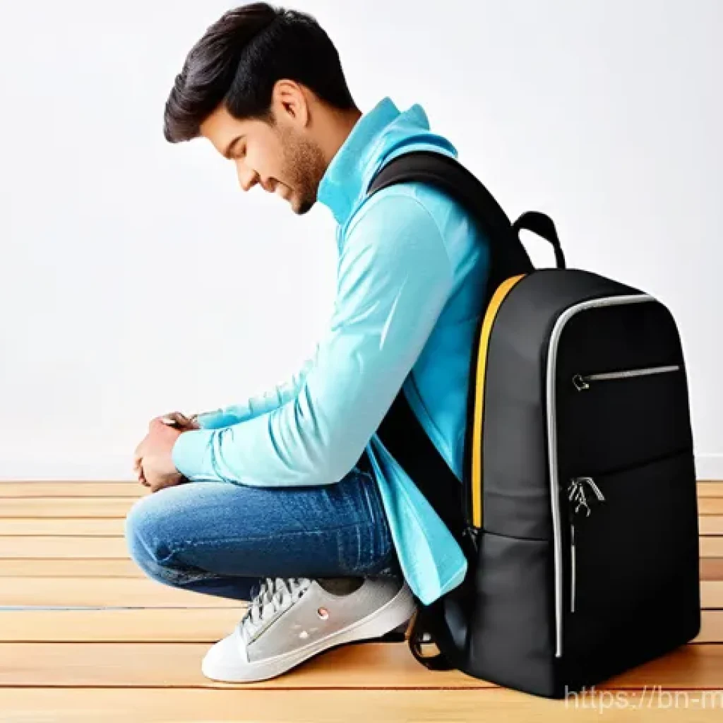 미니멀라이프 외출 준비물 리스트 - **Prompt:** A young adult, around 25-30 years old, with a bright, positive expression, is efficientl...
